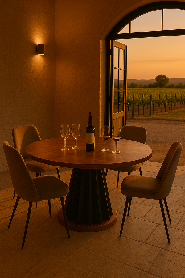 Linenfold Dining Table | By Artifex