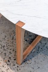 Markham Coffee Table - Marble top | By Artifex