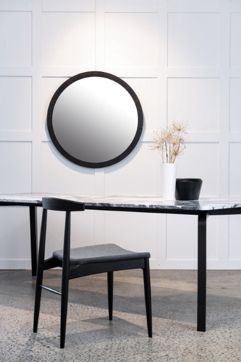 Liniar Mirror - Ebonised | By Artifex