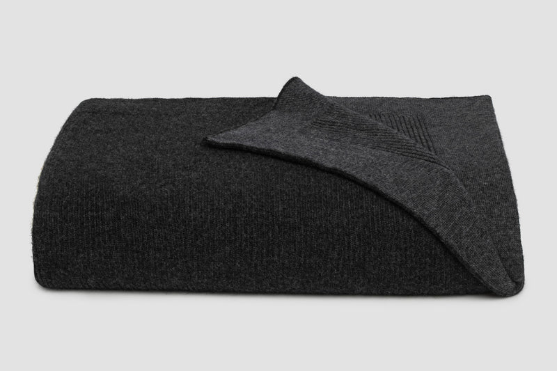 Reversible Rib Angora & Merino Wool Blankets | By bemboka