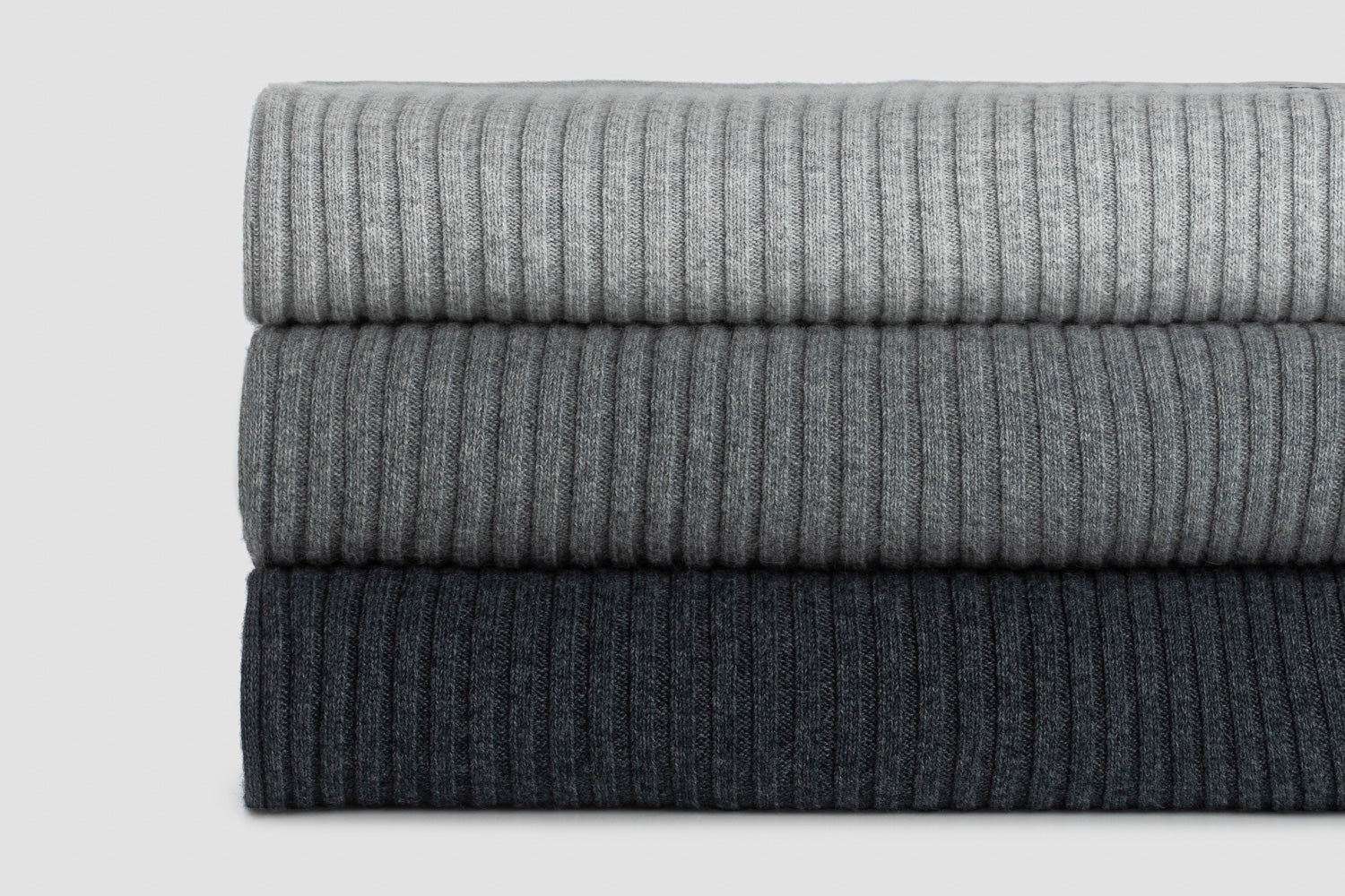 Wide Rib Angora & Merino Wool Throws - Artifex