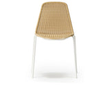 Basket Outdoor Chair - White/Wheat | By Feelgood Designs