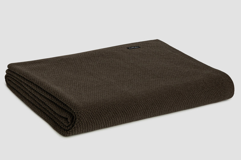 Moss Stitch Cotton Throws | By bemboka