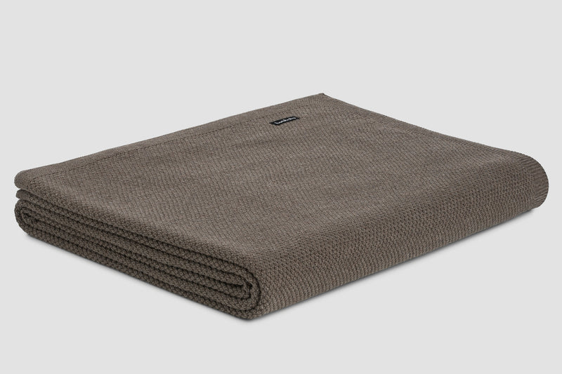 Moss Stitch Cotton Throws | By bemboka