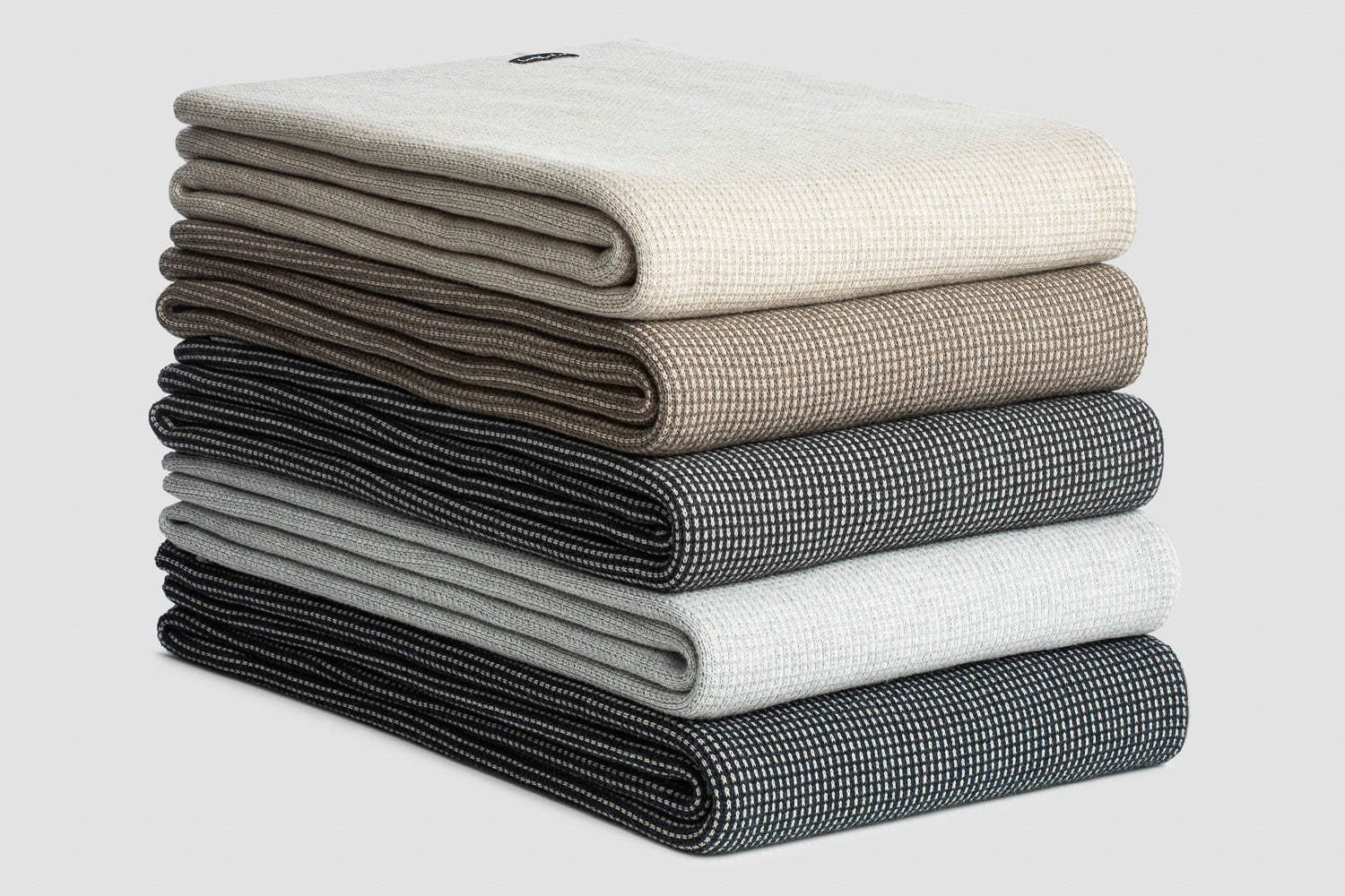 Reversible Box Knitted Weighted Throw | By bemboka – Artifex Interiors ...