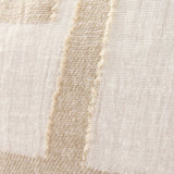 Antico Linen Cushion - White/Natural