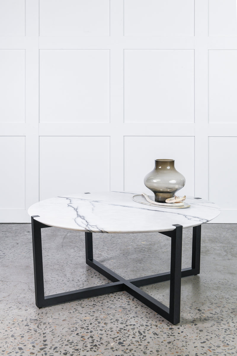 Markham Coffee Table - Marble top | By Artifex