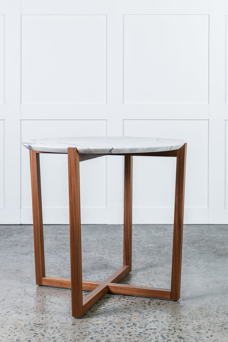 Markham Side Table - Marble top | By Artifex