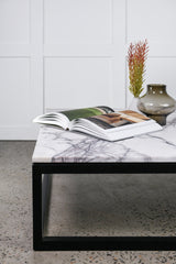 Trieste Coffee Table - Ebonised | By Artifex
