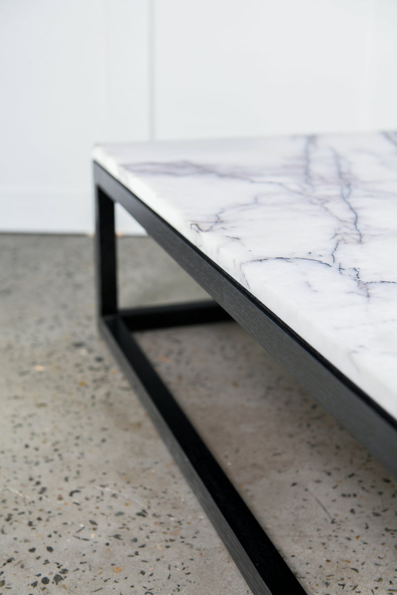 Trieste Coffee Table - Ebonised | By Artifex
