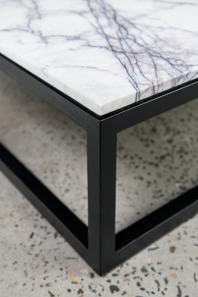 Trieste Coffee Table - Ebonised | By Artifex