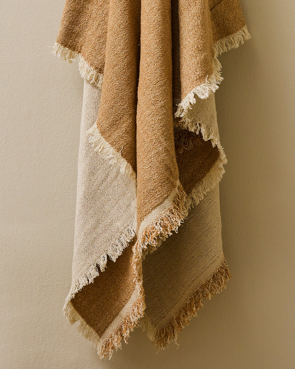 Papyrus Throw Mustard | BAYA