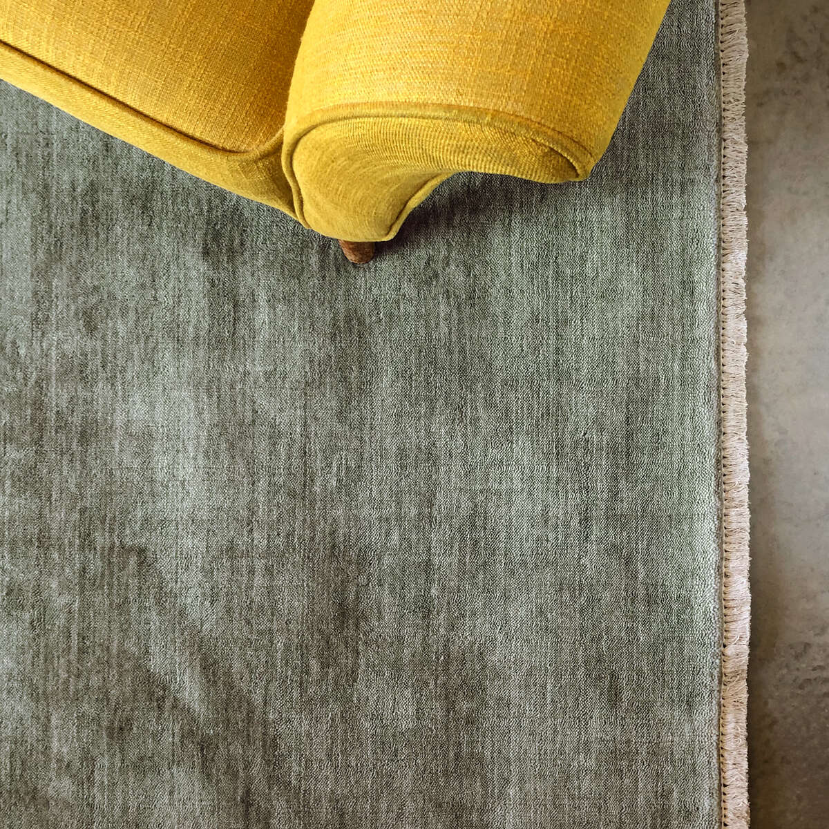 Sencillo Rug Olive By Artifex Artifex Interiors Pty Ltd